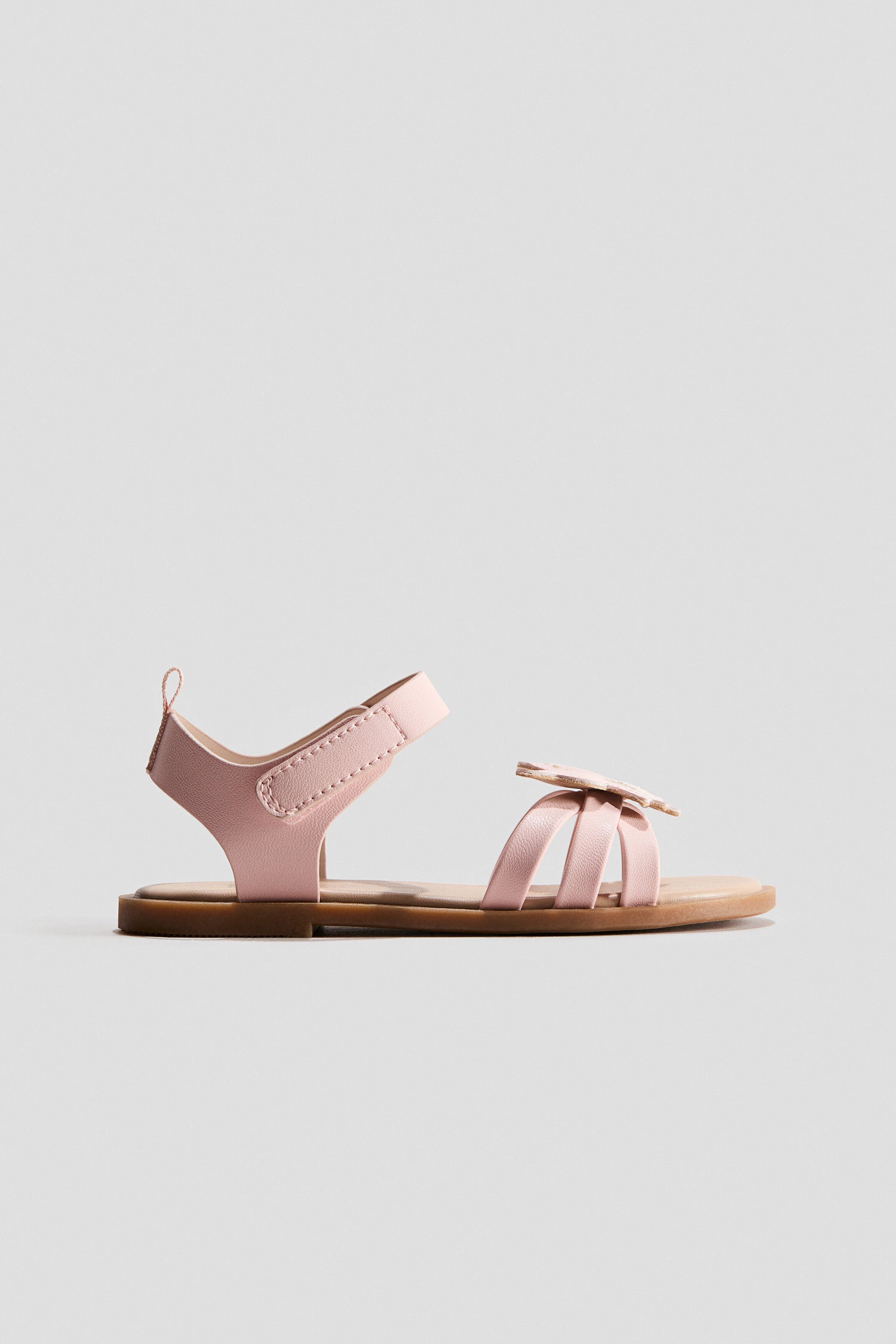 Appliquéd sandals - Light Pink Butterfly / 13.5