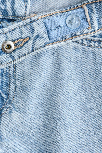 Superstretch denim shorts