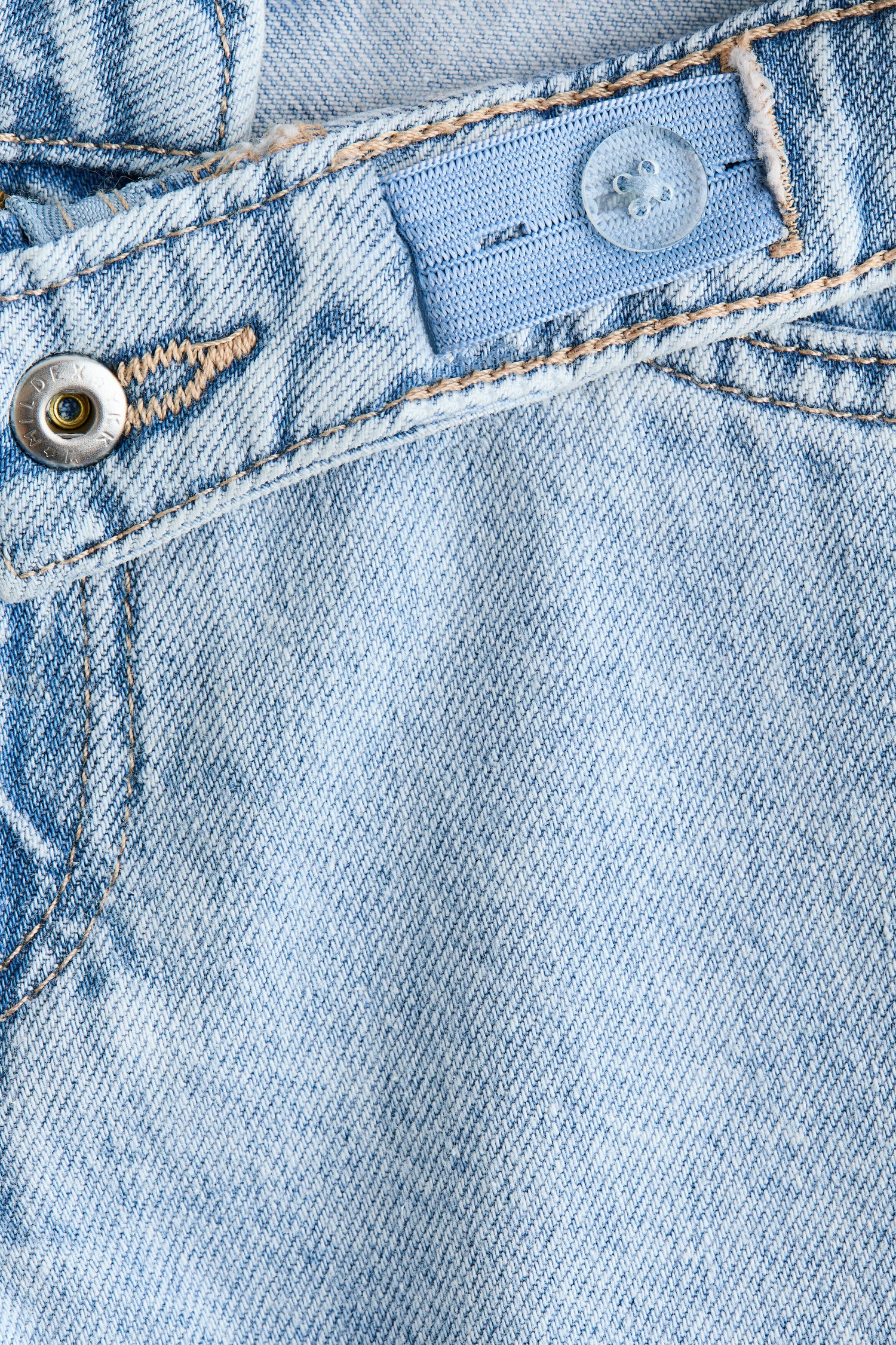 Superstretch denim shorts