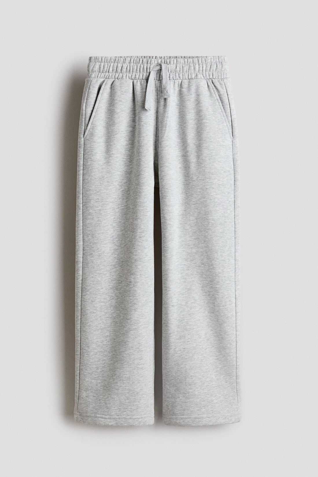 Brushed-inside joggers - Light Grey Marl 3 / 10-11 Years