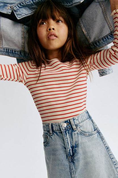 Denim skirt