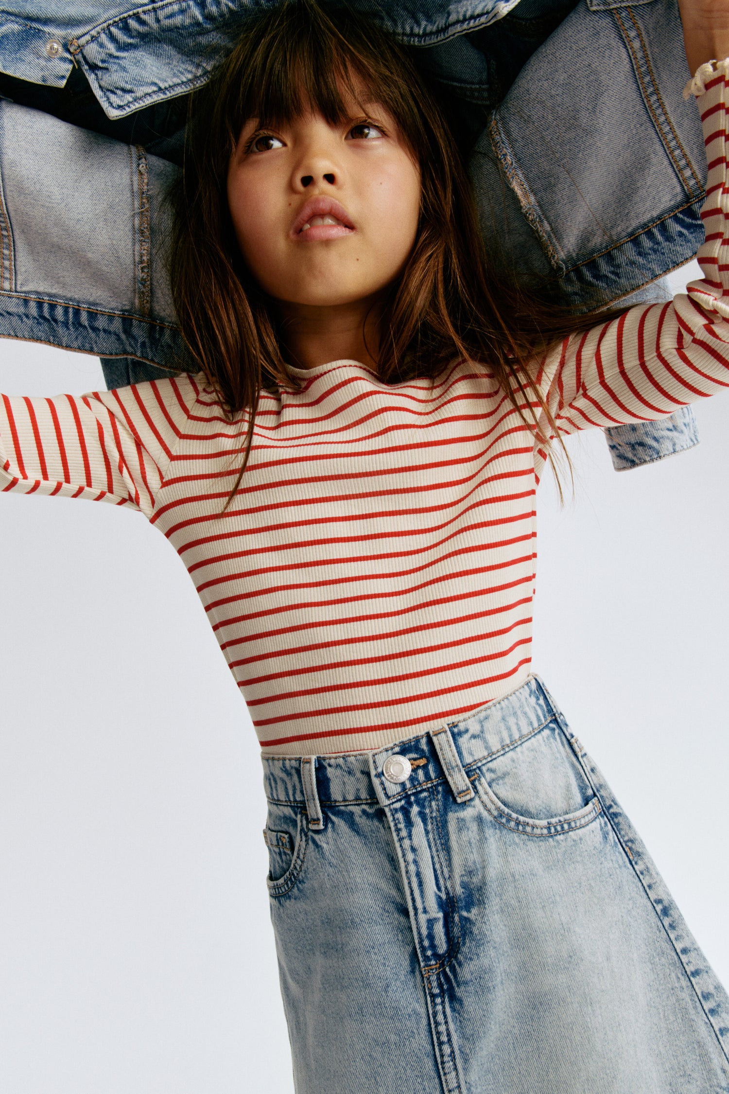 Denim skirt