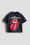 Printed cotton T-shirt