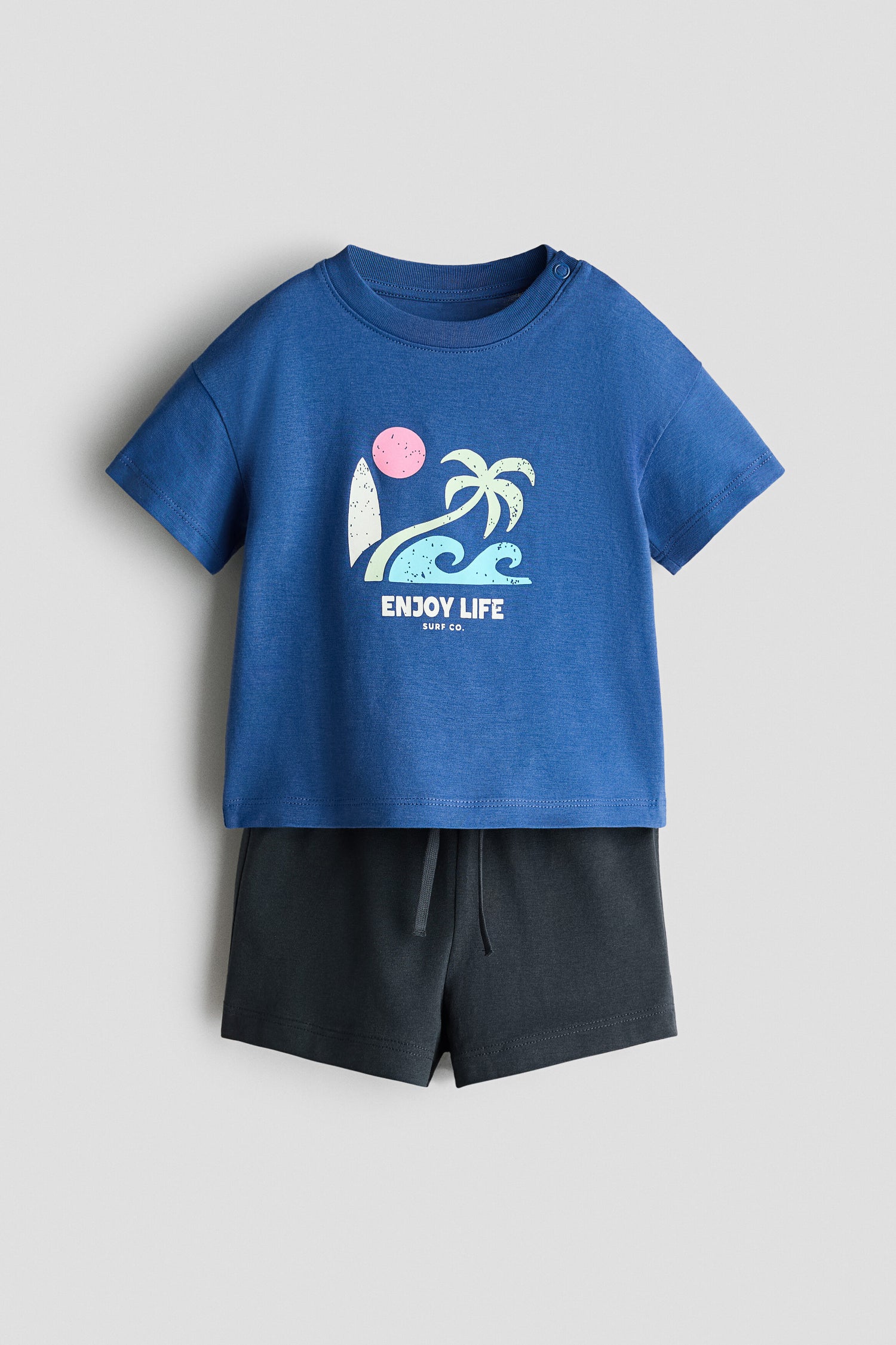 2-piece cotton set - 12M