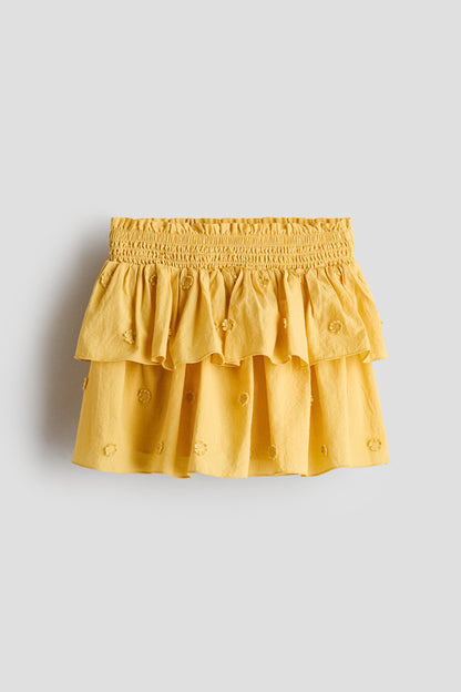 Tiered skirt - Yellow / 1.5-2 Years