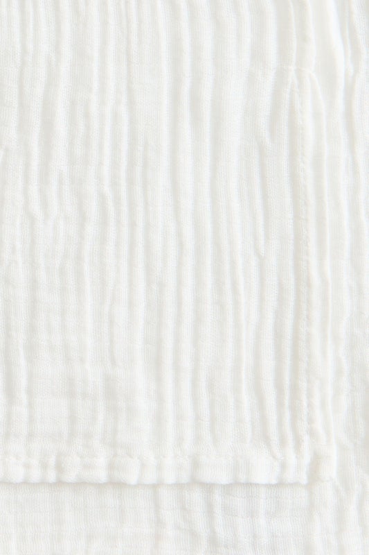Cotton muslin comfort blanket