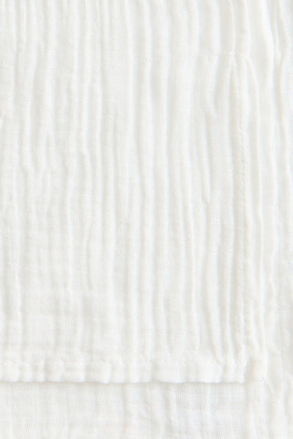 Cotton muslin comfort blanket