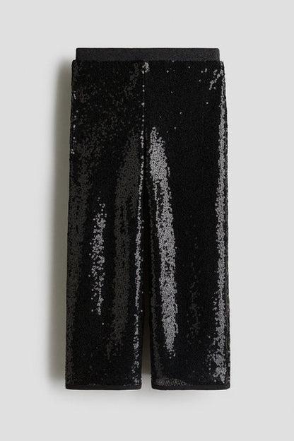 Sequined trousers