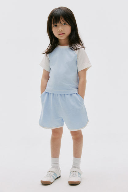 COOLMAX® Jersey shorts - Light Blue / 1.5-2 Years