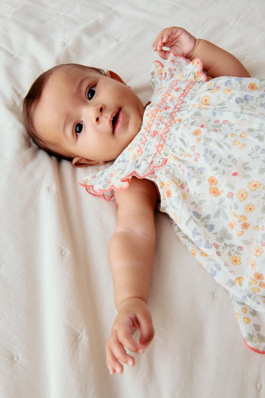 Cotton bodysuit dress