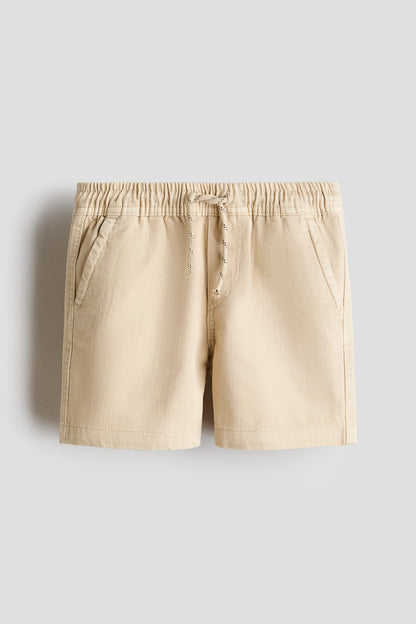 Cotton shorts - Light Beige 9 / 1.5-2 Years