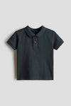 Cotton piqué polo shirt