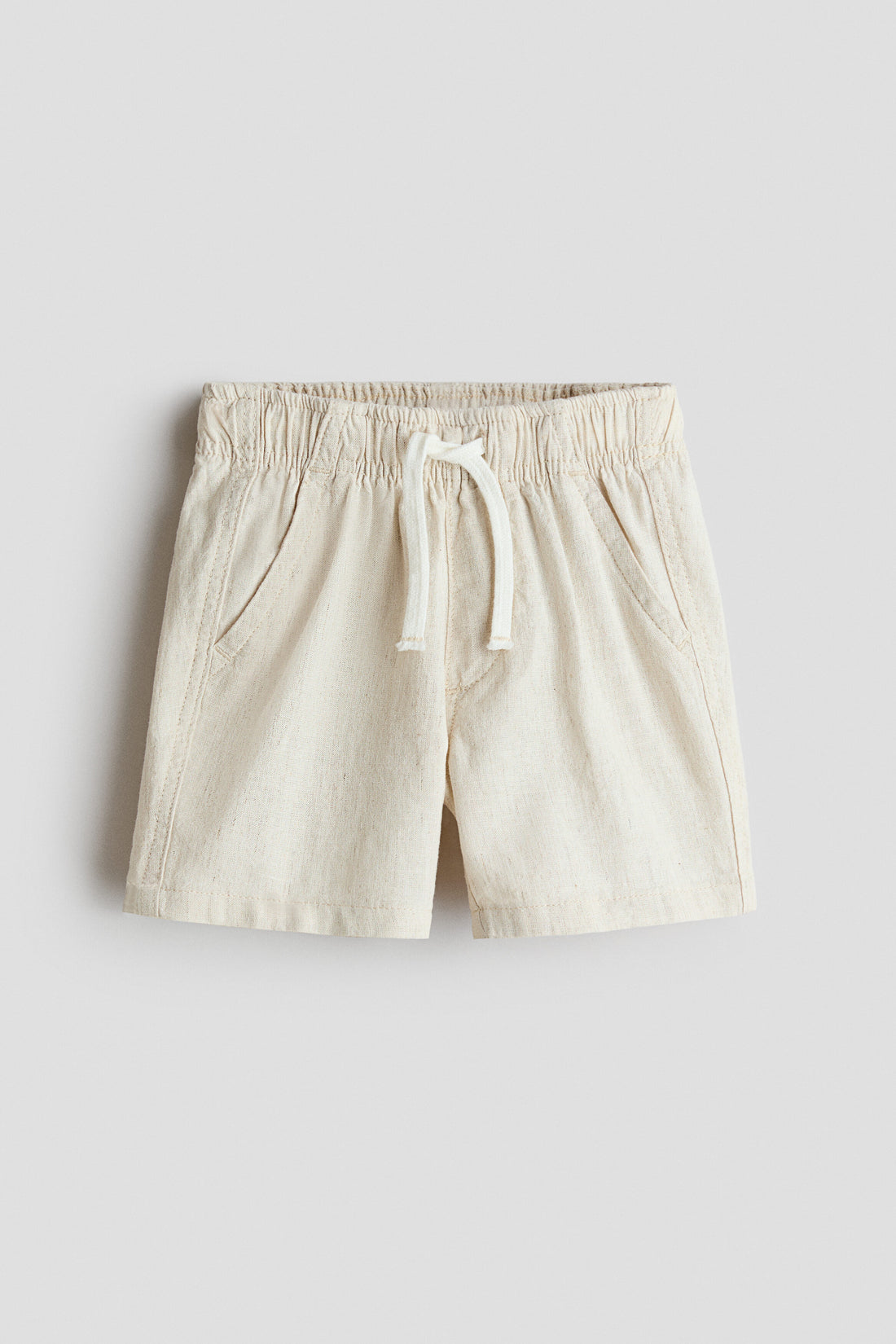 Linen-blend shorts - 12M