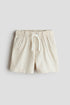 Linen-blend shorts - 12M