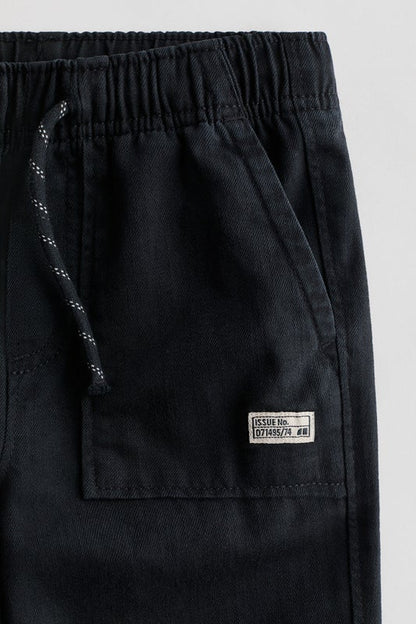 Cotton twill joggers