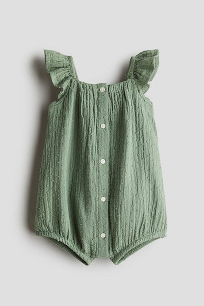 Cotton romper suit