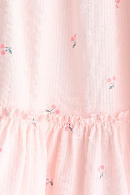 Flared cotton dress