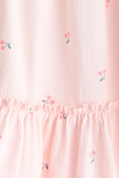 Flared cotton dress