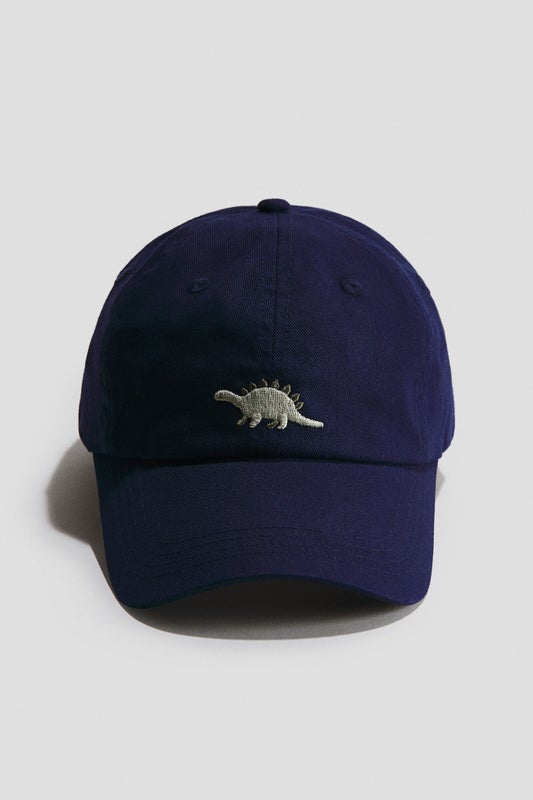 Motif-detail twill cap