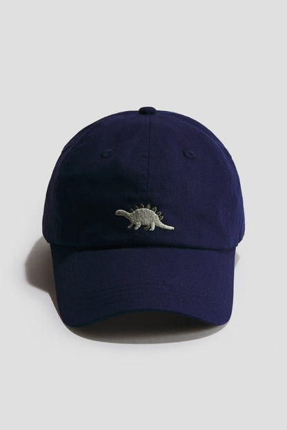 Motif-detail twill cap