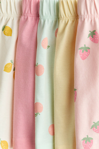 5-pack cotton shorts