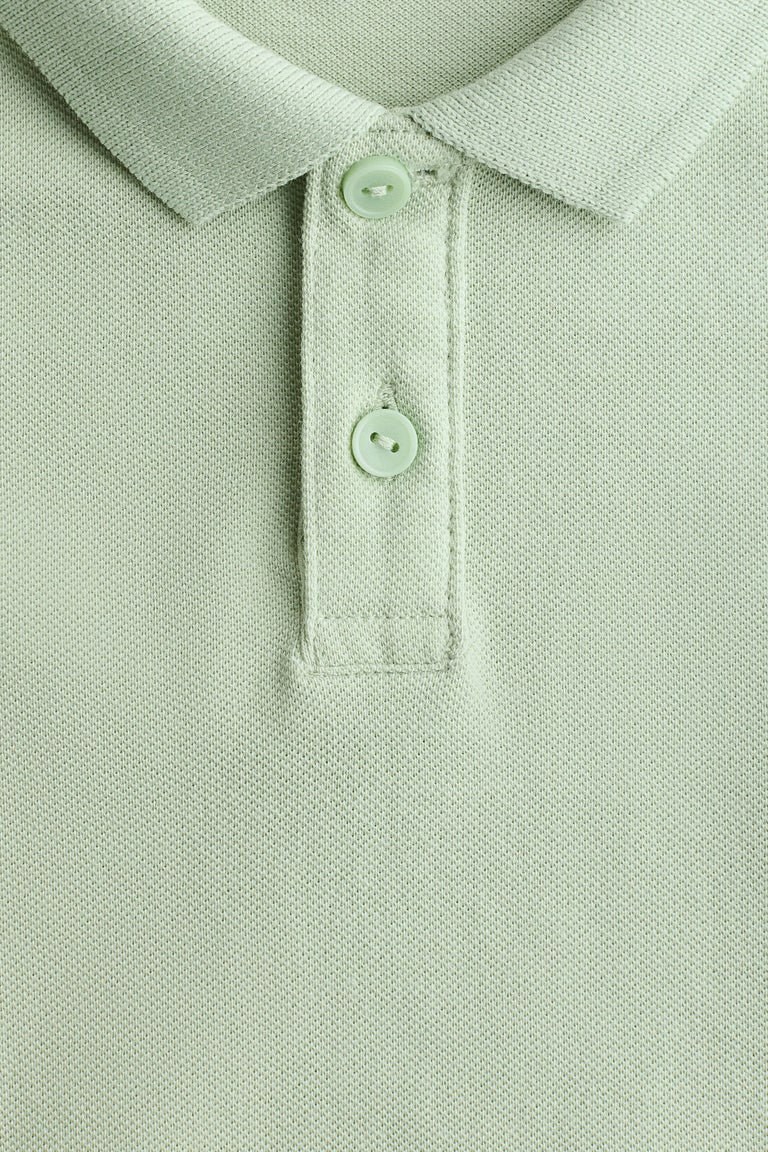 Cotton piqué polo shirt Image 2 of 2