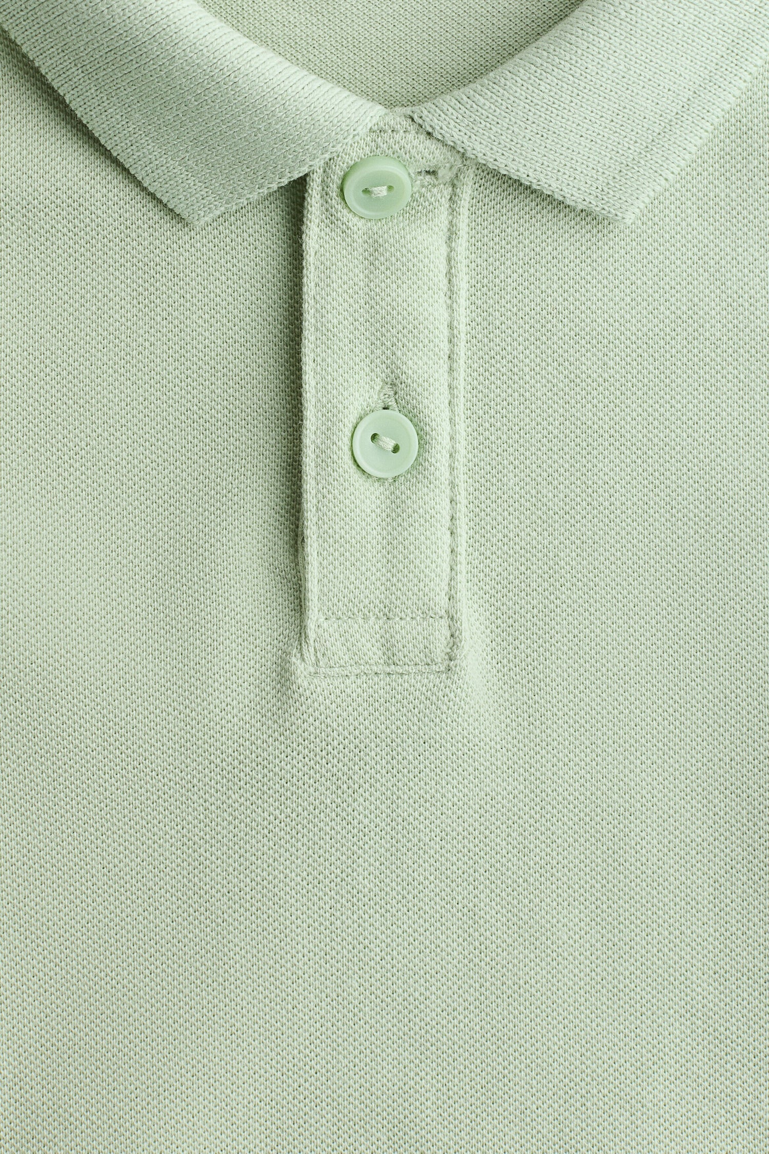 Cotton piqué polo shirt