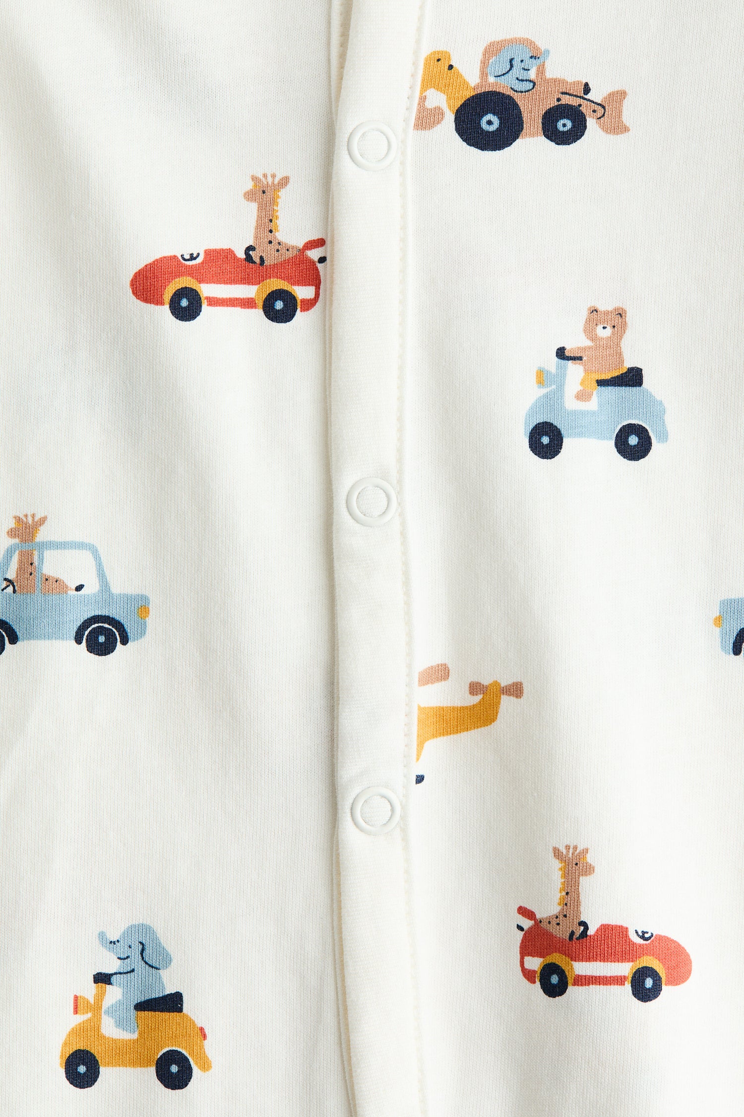 Patterned sleepsuit