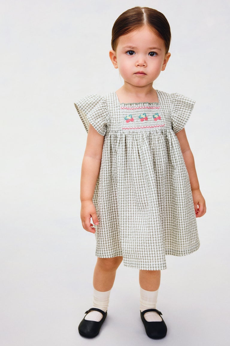 A-line cotton dress Image 1 of 6