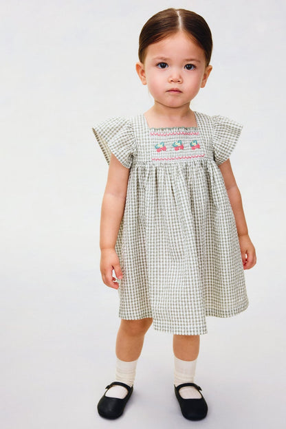 A-line cotton dress Image 1 of 6
