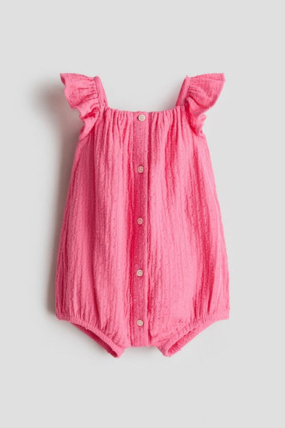 Cotton romper suit