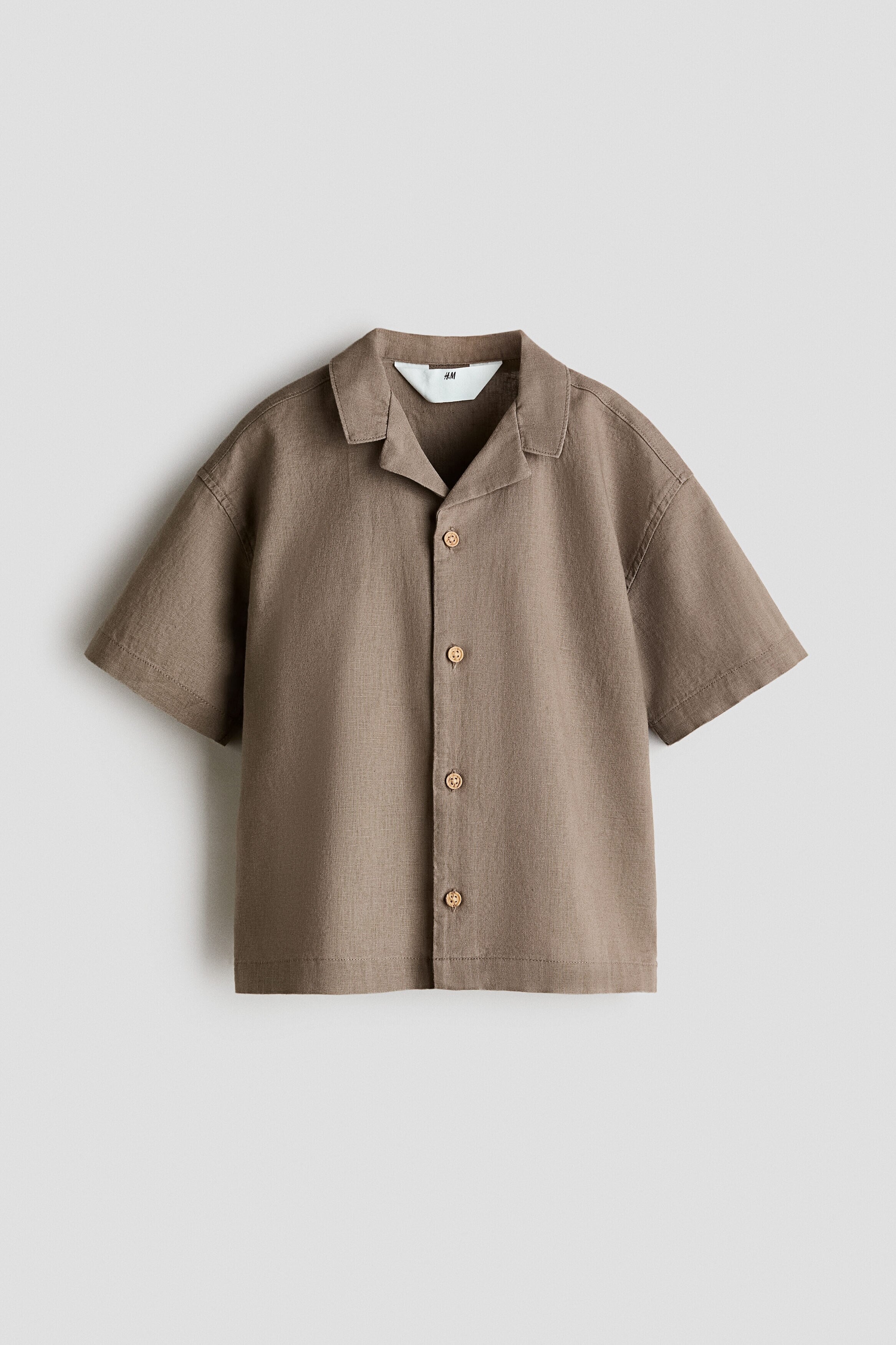Linen-blend resort shirt - Linen Blend Resort Shirt Mole / 1.5-2 Years