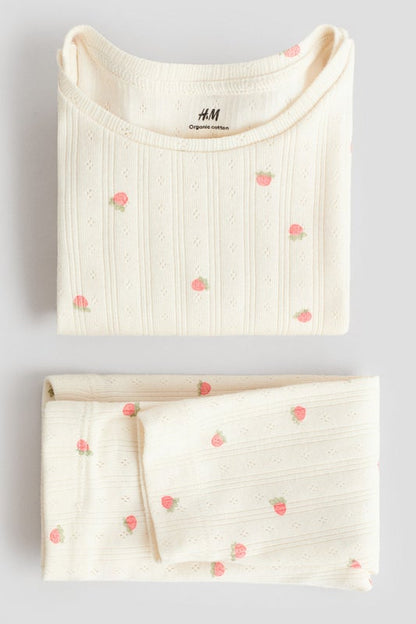 2-piece printed cotton set