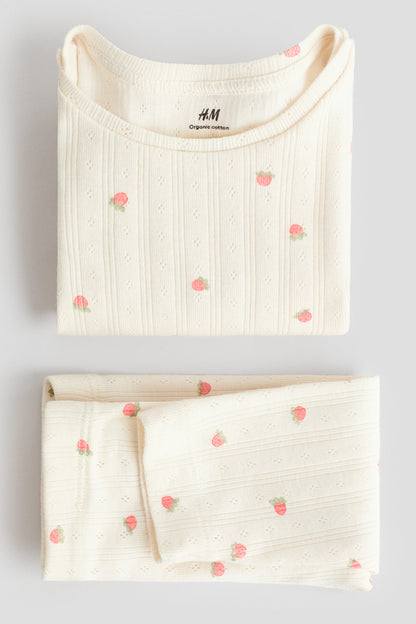 2-piece printed cotton set