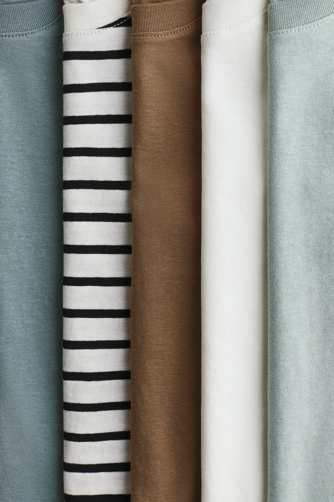5-pack cotton T-shirts