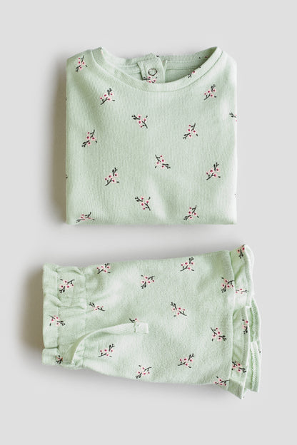 2-piece patterned cotton set
