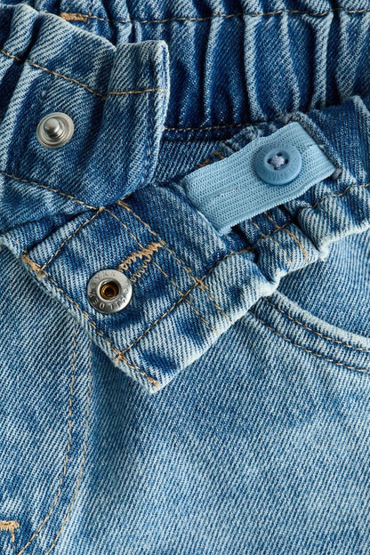 Relaxed paperbag jeans