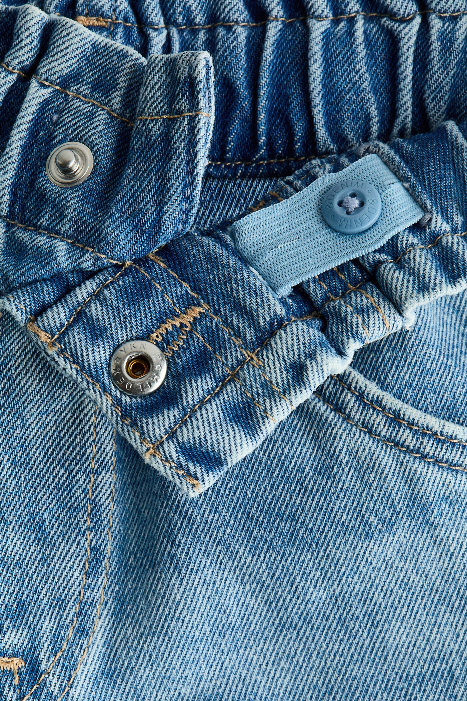 Relaxed paperbag jeans