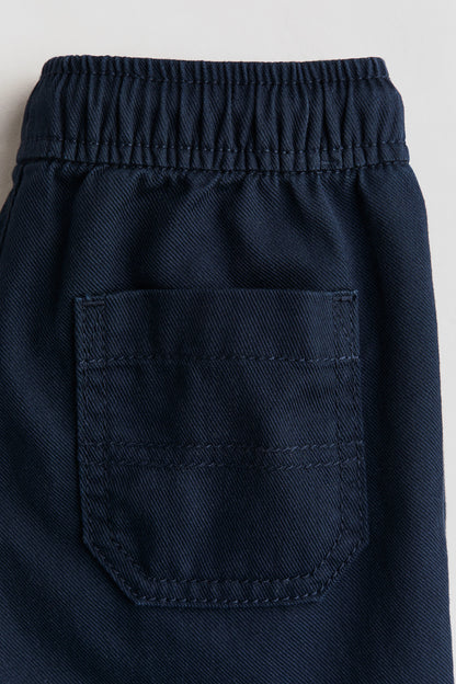 Twill shorts