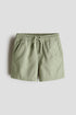 Cotton shorts - Green 7 / 1.5-2 Years
