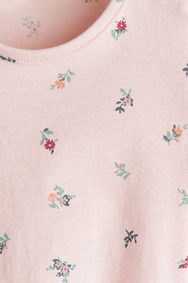 Printed cotton top Image 2 of 2