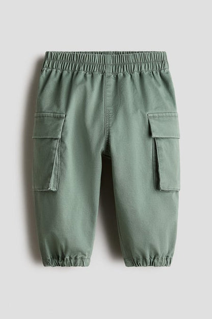 Cotton cargo trousers