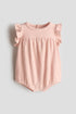 Cotton terry romper suit - 12M