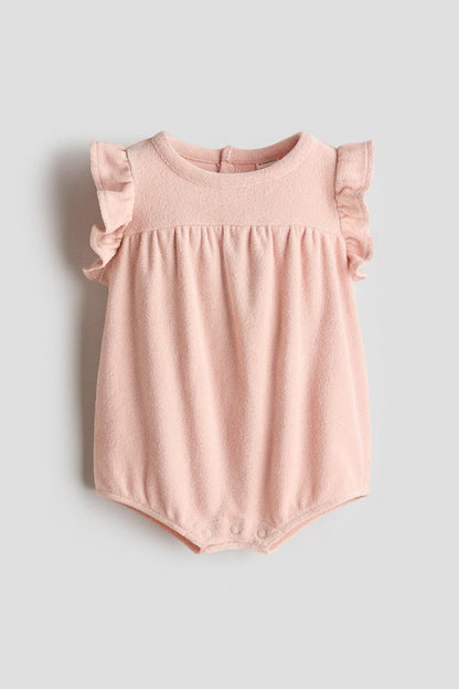 Cotton terry romper suit Image 1 of 2