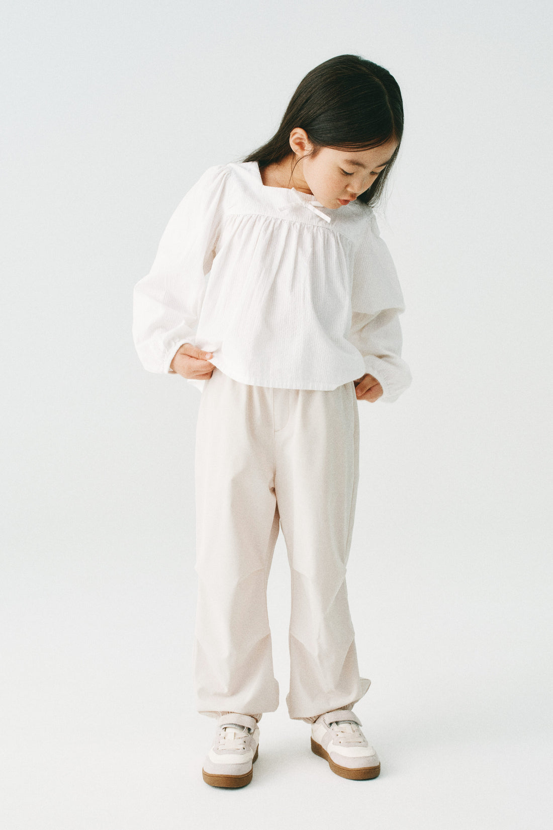 Joggers - Light Beige 3 / 1.5-2 Years