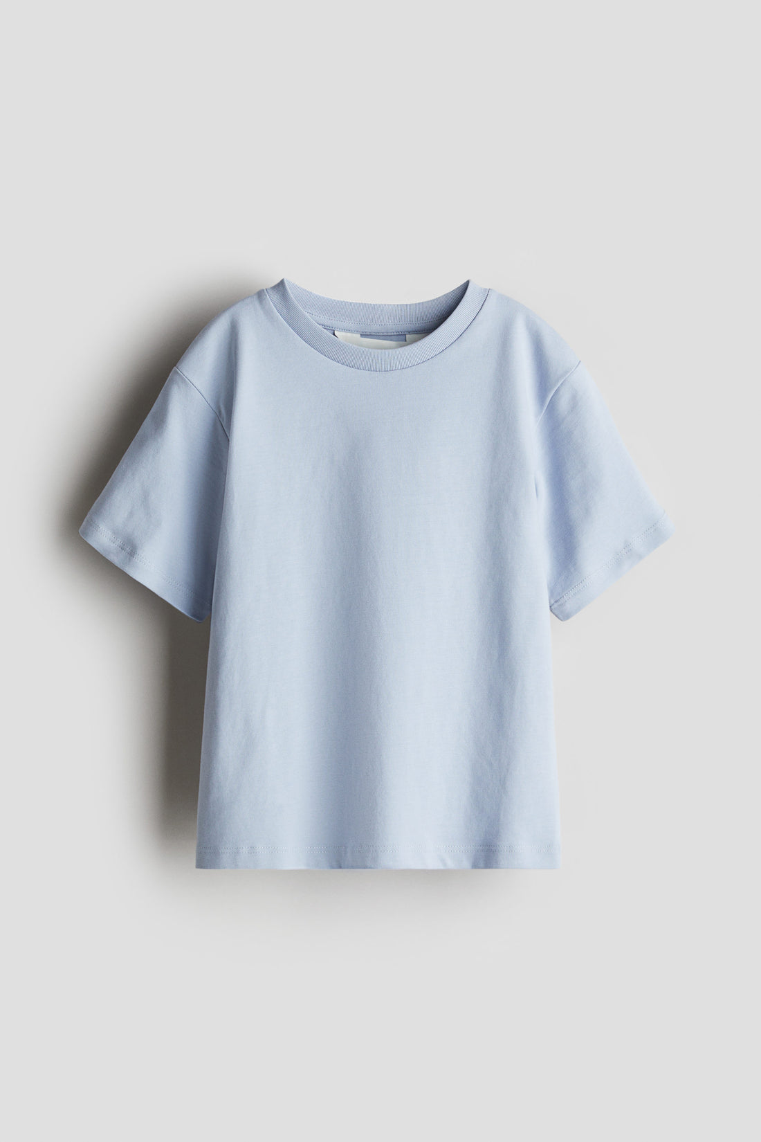 Loose-fit pima cotton T-shirt - Light Blue / 8-10 Years