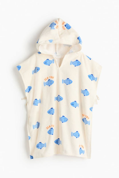 Baby poncho towel