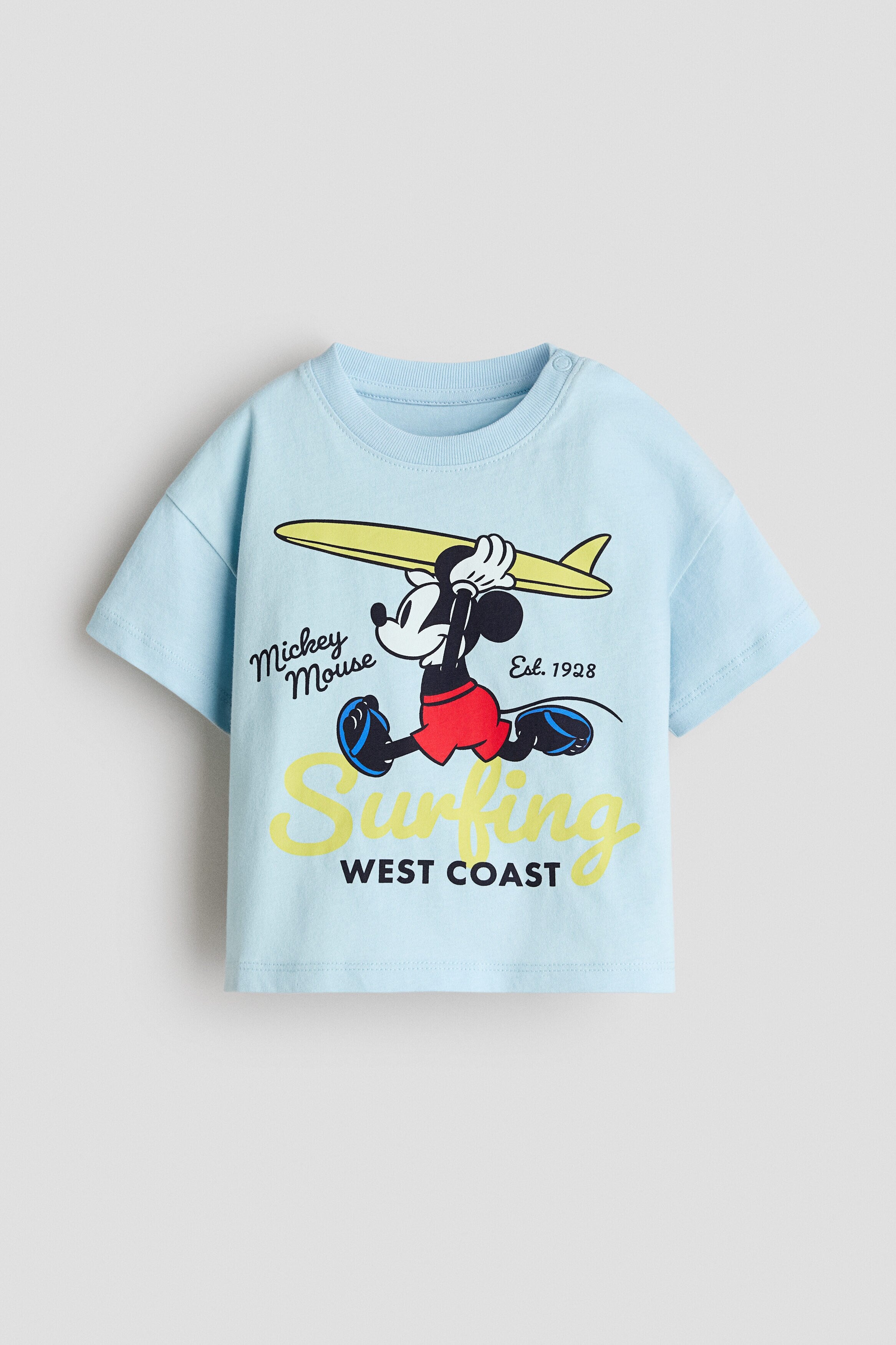 Printed cotton T-shirt - 12M