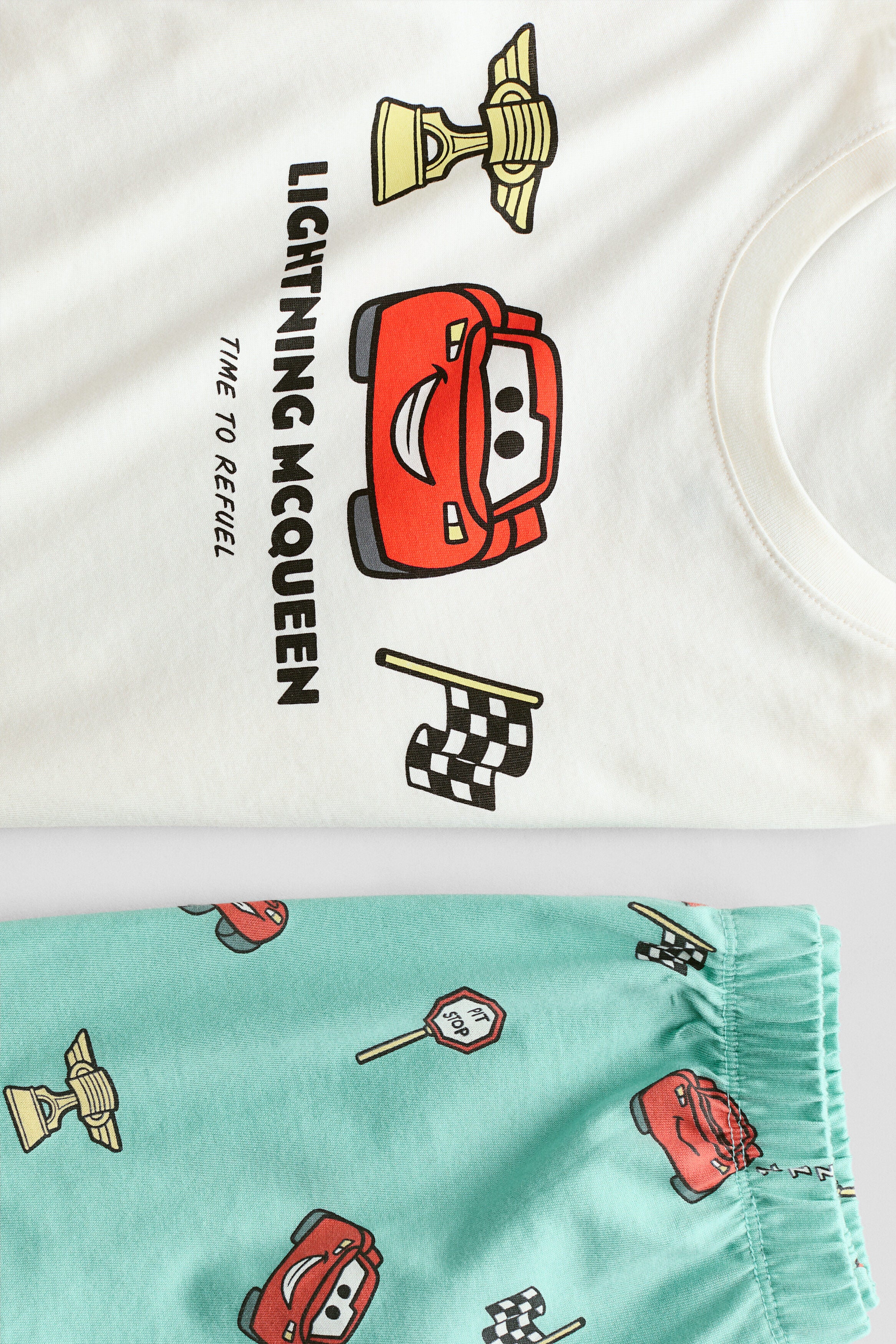 Printed cotton pyjamas
