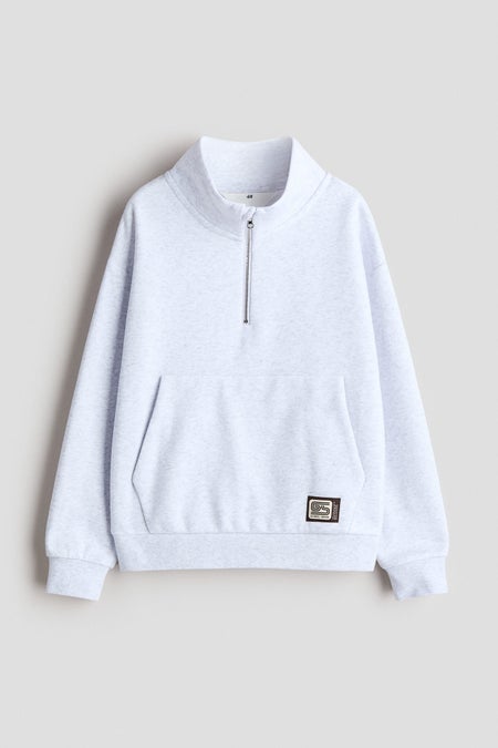 Zip-top sweatshirt